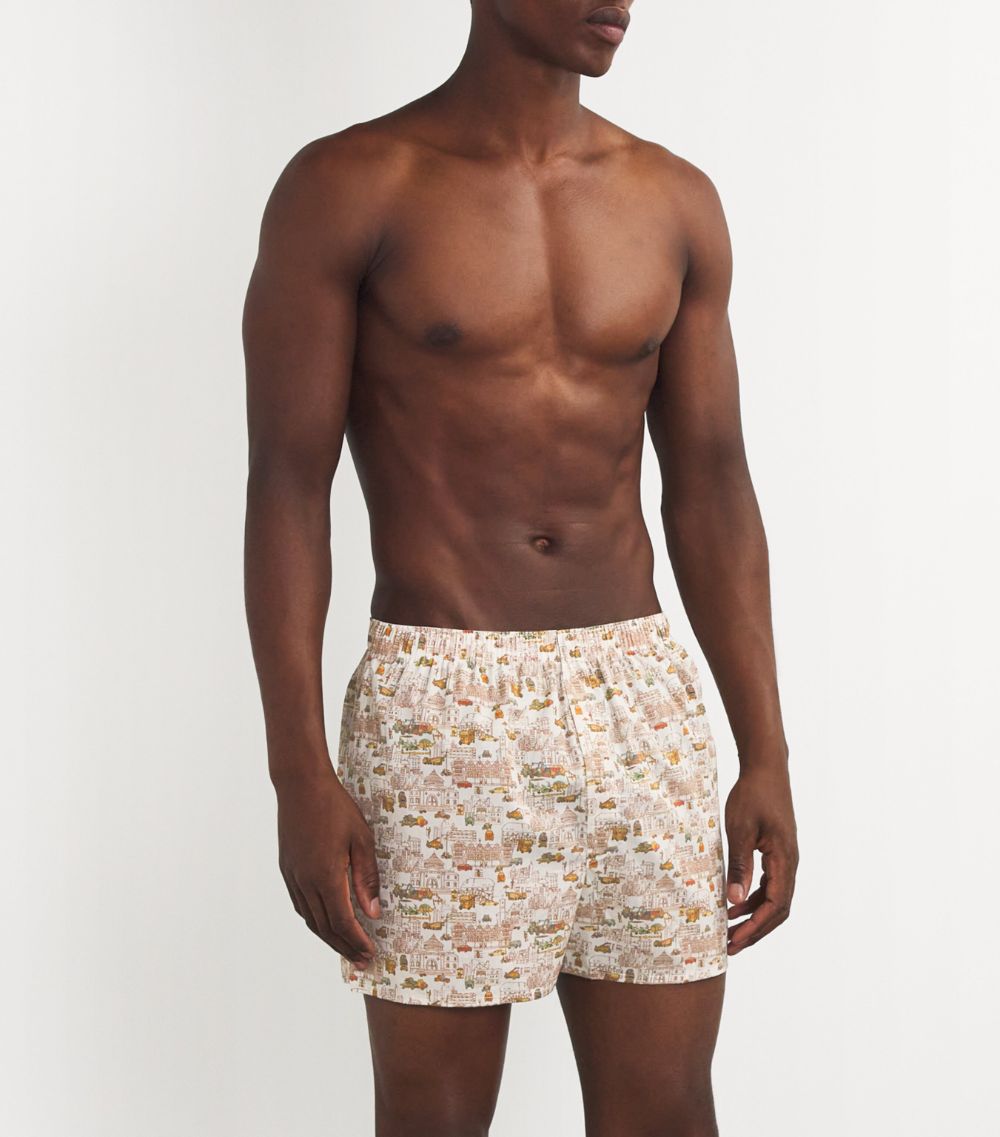 Sunspel Sunspel Cotton Car Boxer Shorts