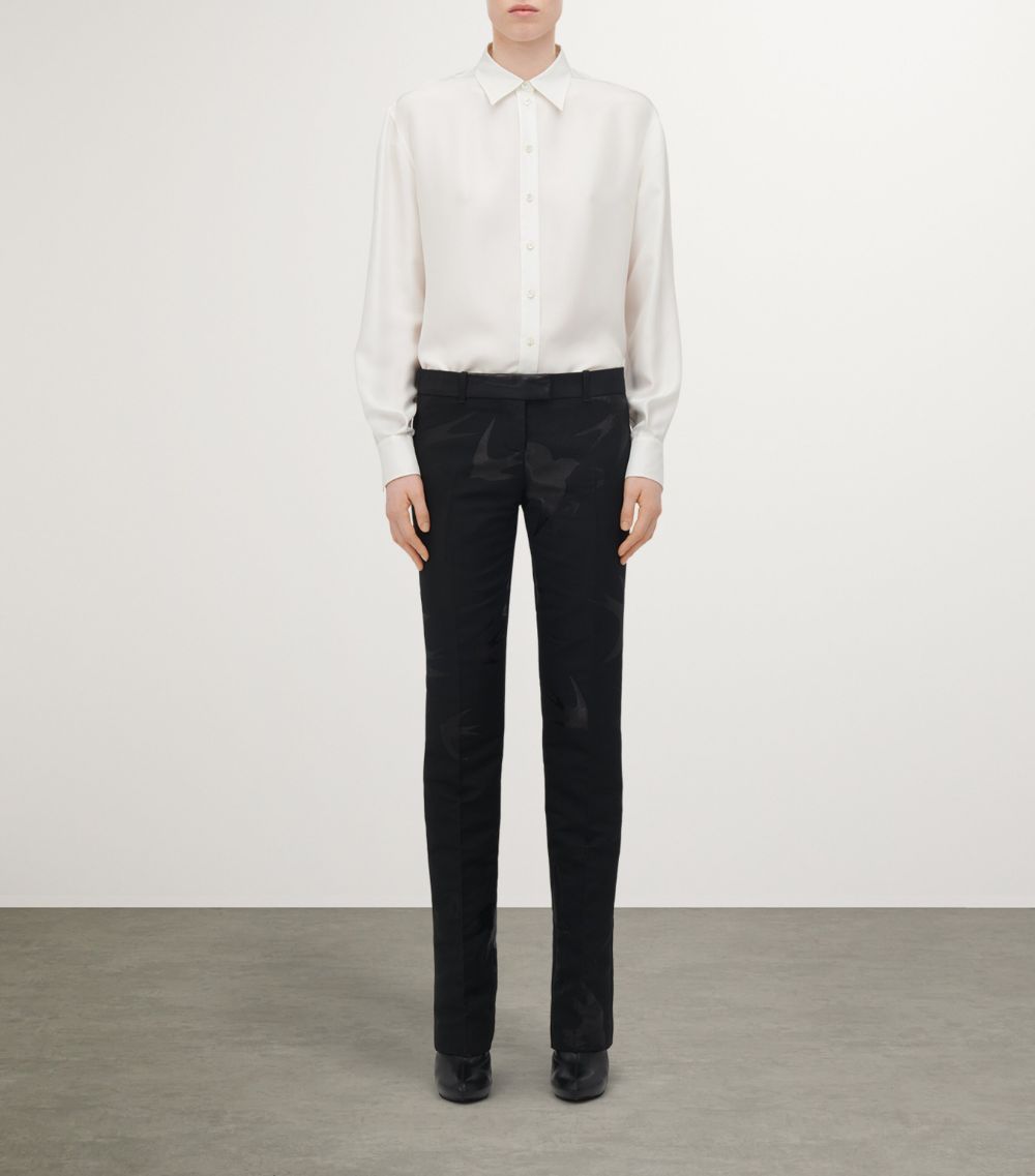 Alexander McQueen Alexander Mcqueen Low-Rise Tailored Trousers