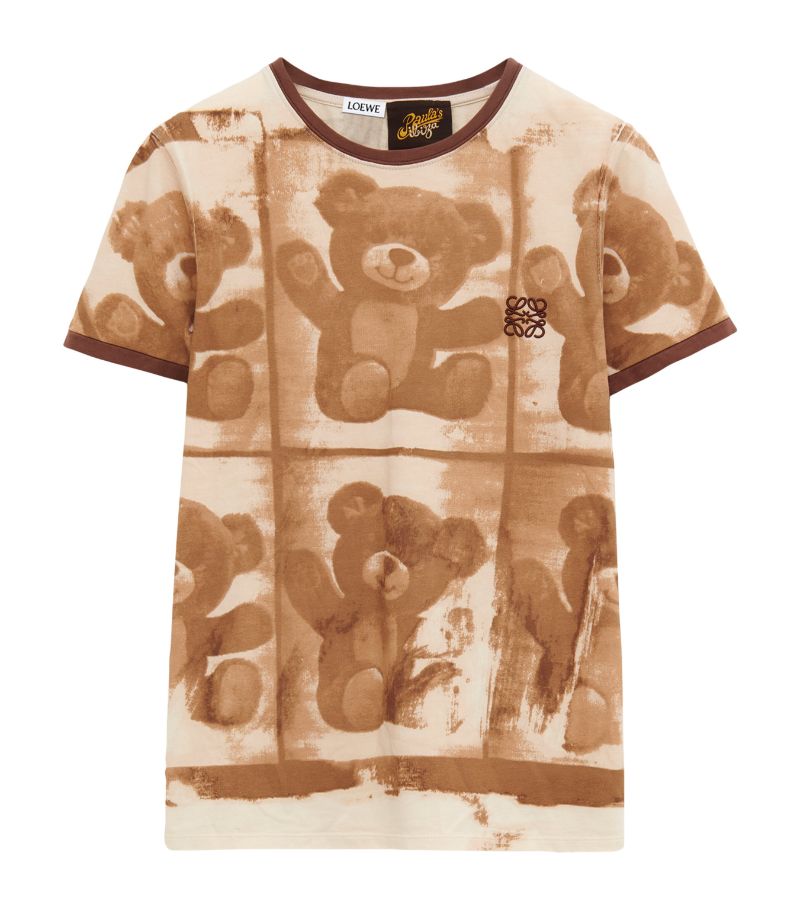 Loewe Loewe X Paula'S Ibiza Teddy Bear Print T-Shirt