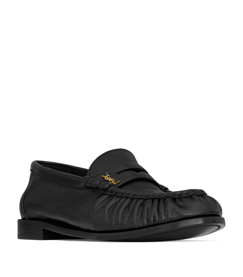 Saint Laurent Saint Laurent Leather Le Loafers