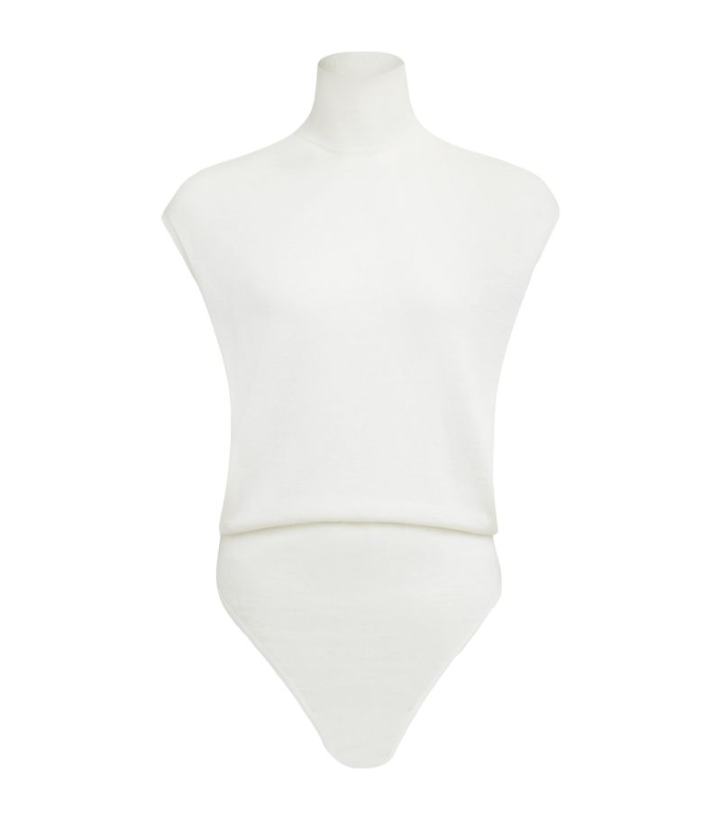 Alaïa Alaïa Cap-Sleeve Bodysuit