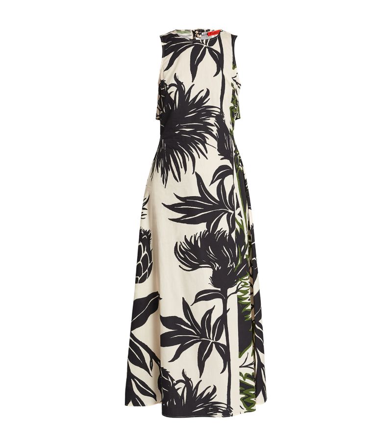 Max & Co. Max & Co. Cotton Floral Maxi Dress