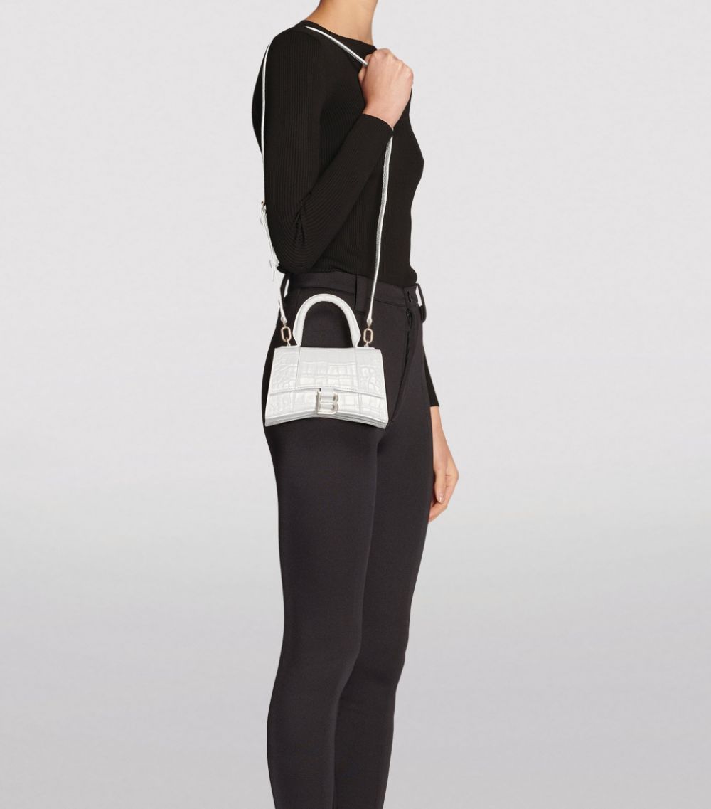 Balenciaga Balenciaga Xs Hourglass Top-Handle Bag