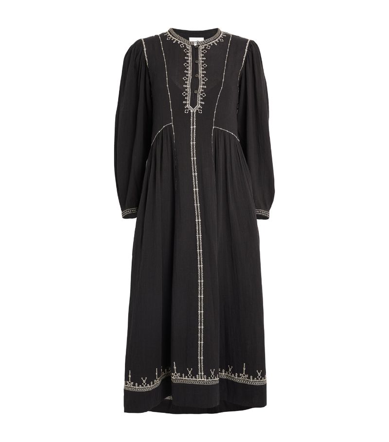 Marant Étoile Marant Étoile Embroidered Pippa Midi Dress