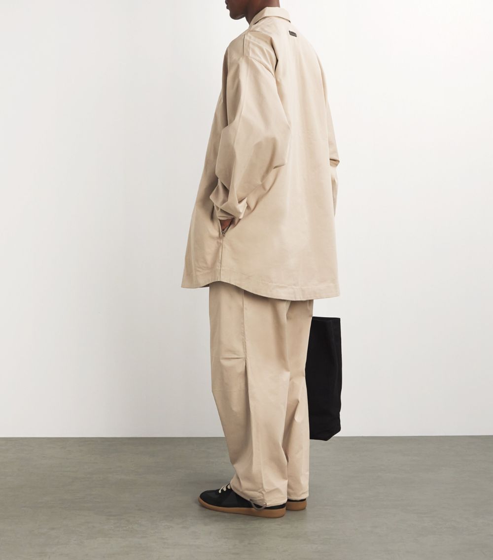 Fear Of God Essentials Fear Of God Essentials Drawstring Straight Trousers