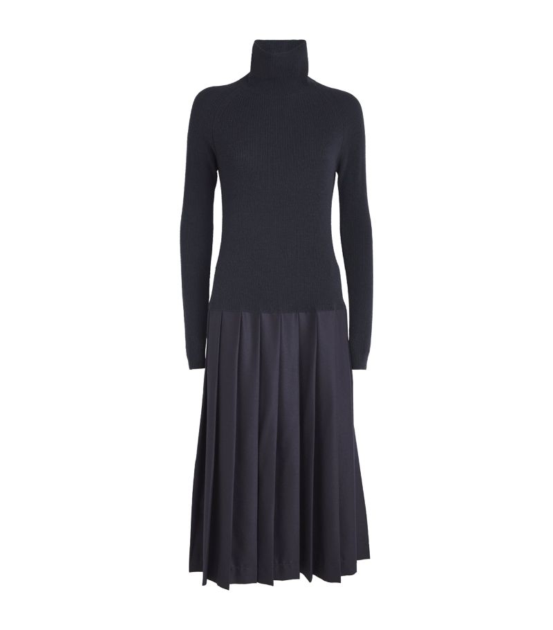 Fabiana Filippi Fabiana Filippi Wool-Silk-Cashmere Midi Dress