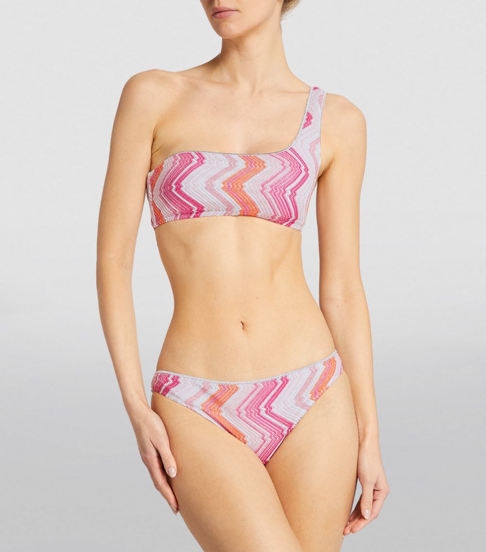 Missoni Missoni One-Shoulder Bikini