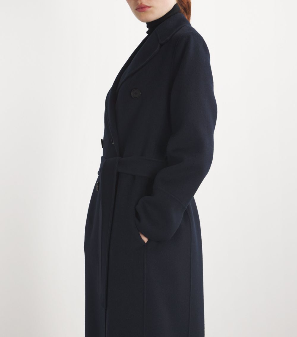 Max Mara Max Mara Virgin Wool Double-Breasted Coat