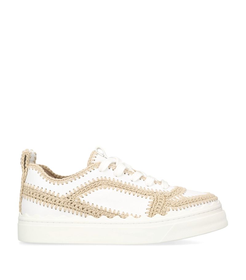 Chloé Chloé Leather Lauren Sneakers