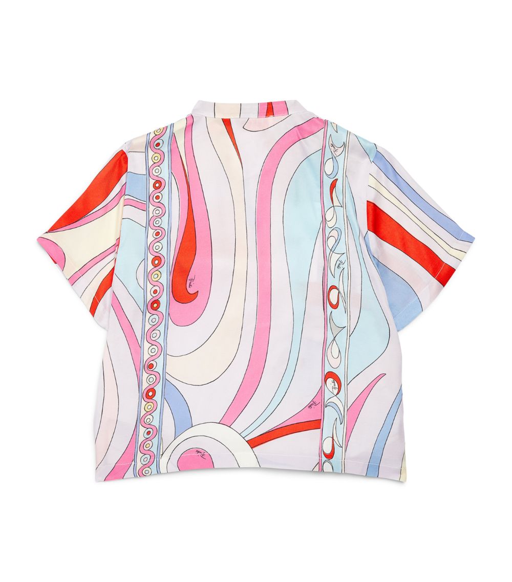 Pucci Junior Pucci Junior Short-Sleeve Printed Shirt (6-14 Years)