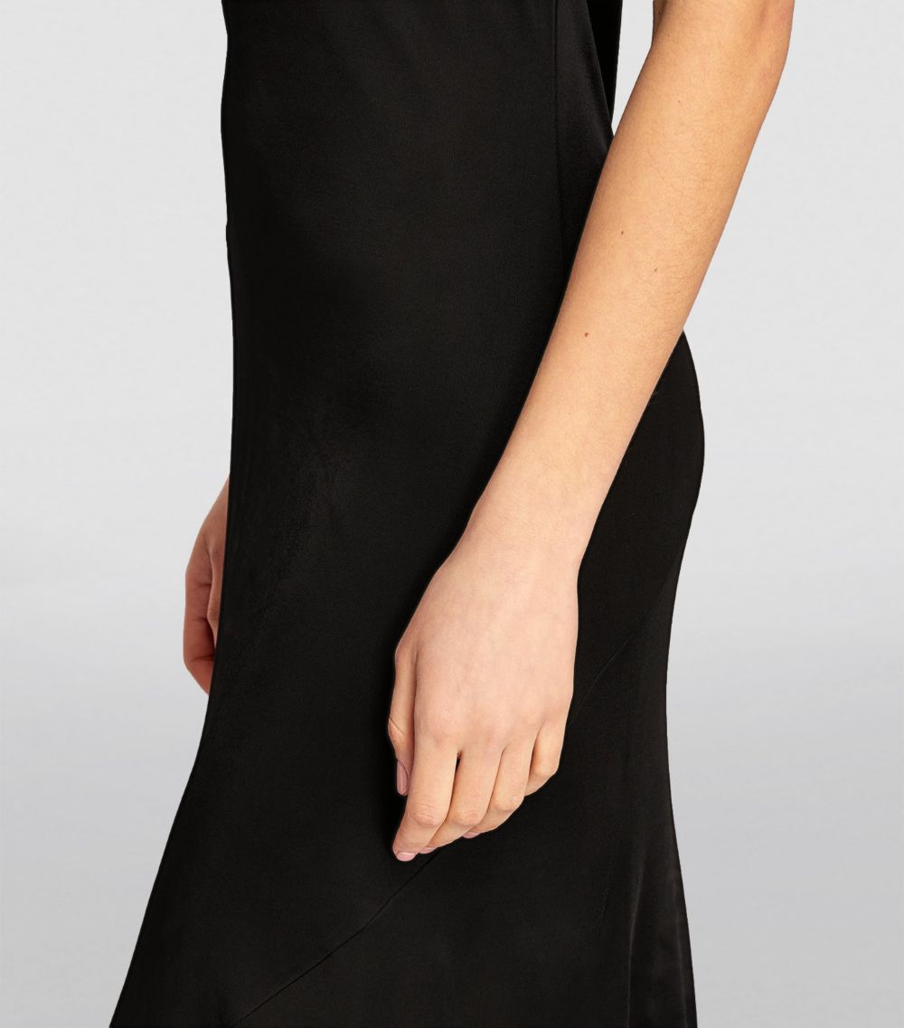 Helmut Lang Helmut Lang Scarf-Hem Maxi Dress