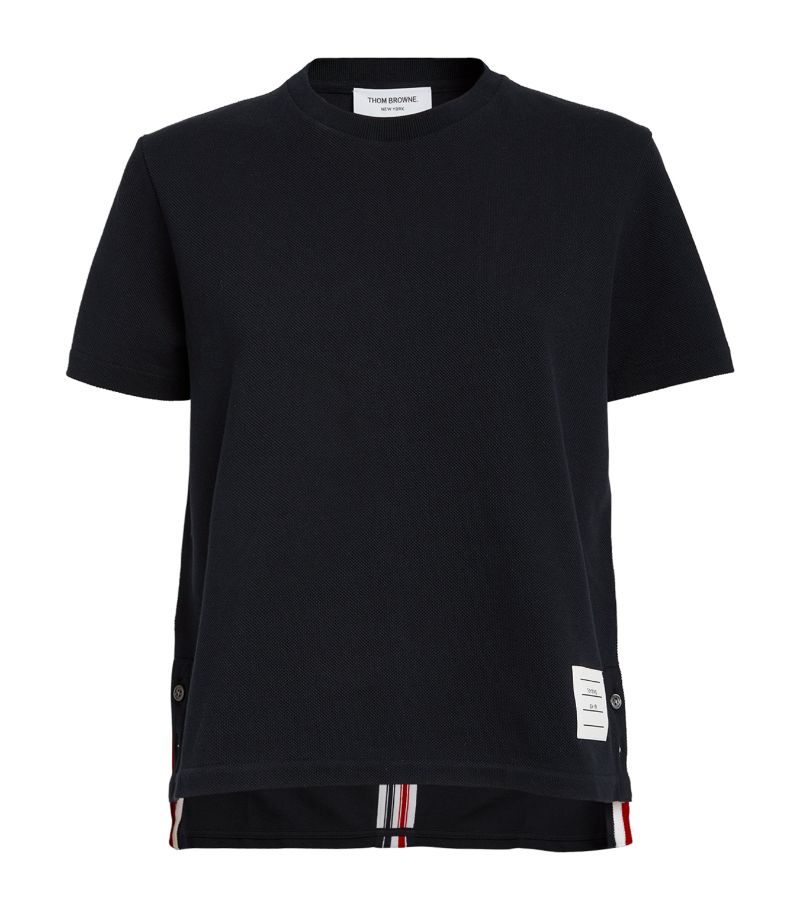 Thom Browne Thom Browne Tricolour T-Shirt