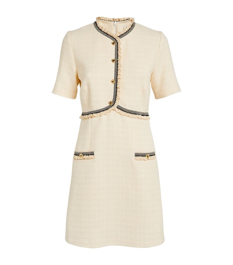  Sandro Tweed Mini Dress