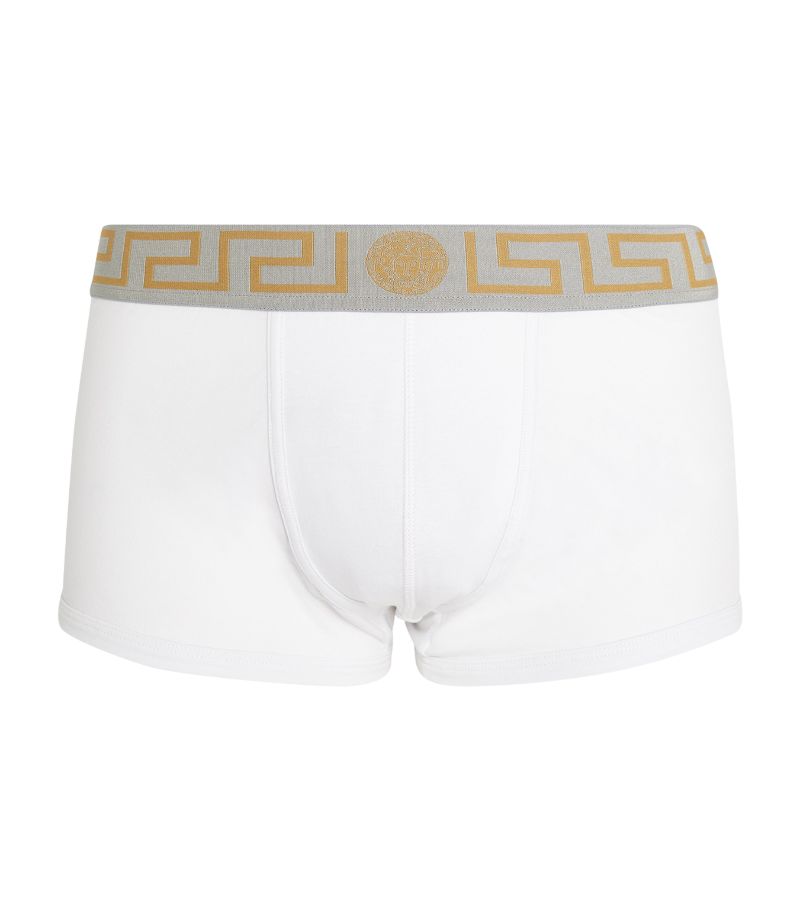 Versace Versace Low-Rise Greca Trunks