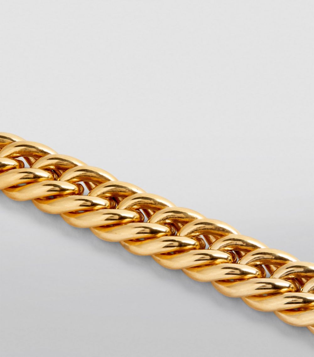 Tilly Sveaas Tilly Sveaas Yellow Gold-Plated Curb Link Bracelet