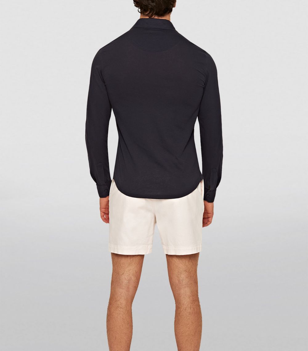 Orlebar Brown Orlebar Brown Cotton Sebastian Long-Sleeved Polo Shirt