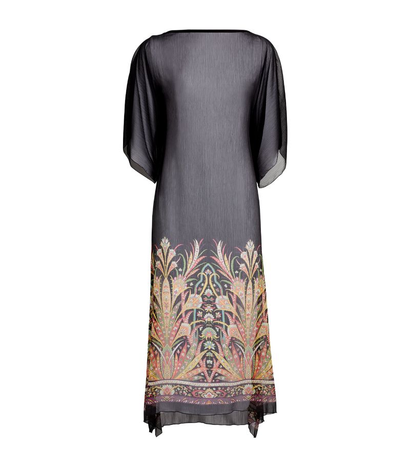 Etro Etro Botanical Print Kaftan Midi Dress