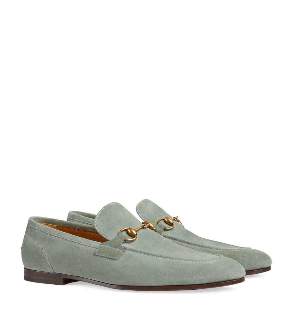 Gucci Gucci Suede Jordaan Loafers