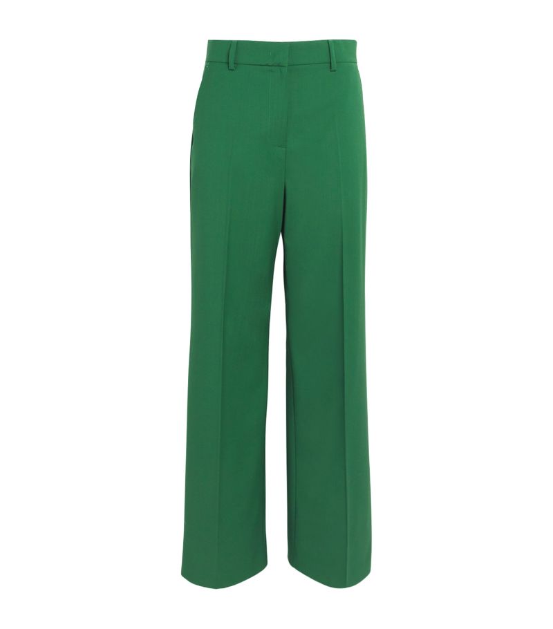 Weekend Max Mara Weekend Max Mara Wool Wide-Leg Trousers