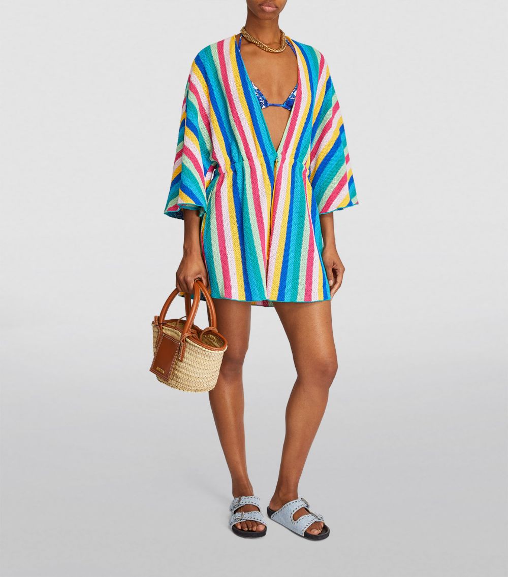 La Doublej La Doublej Striped Costiera Beach Dress