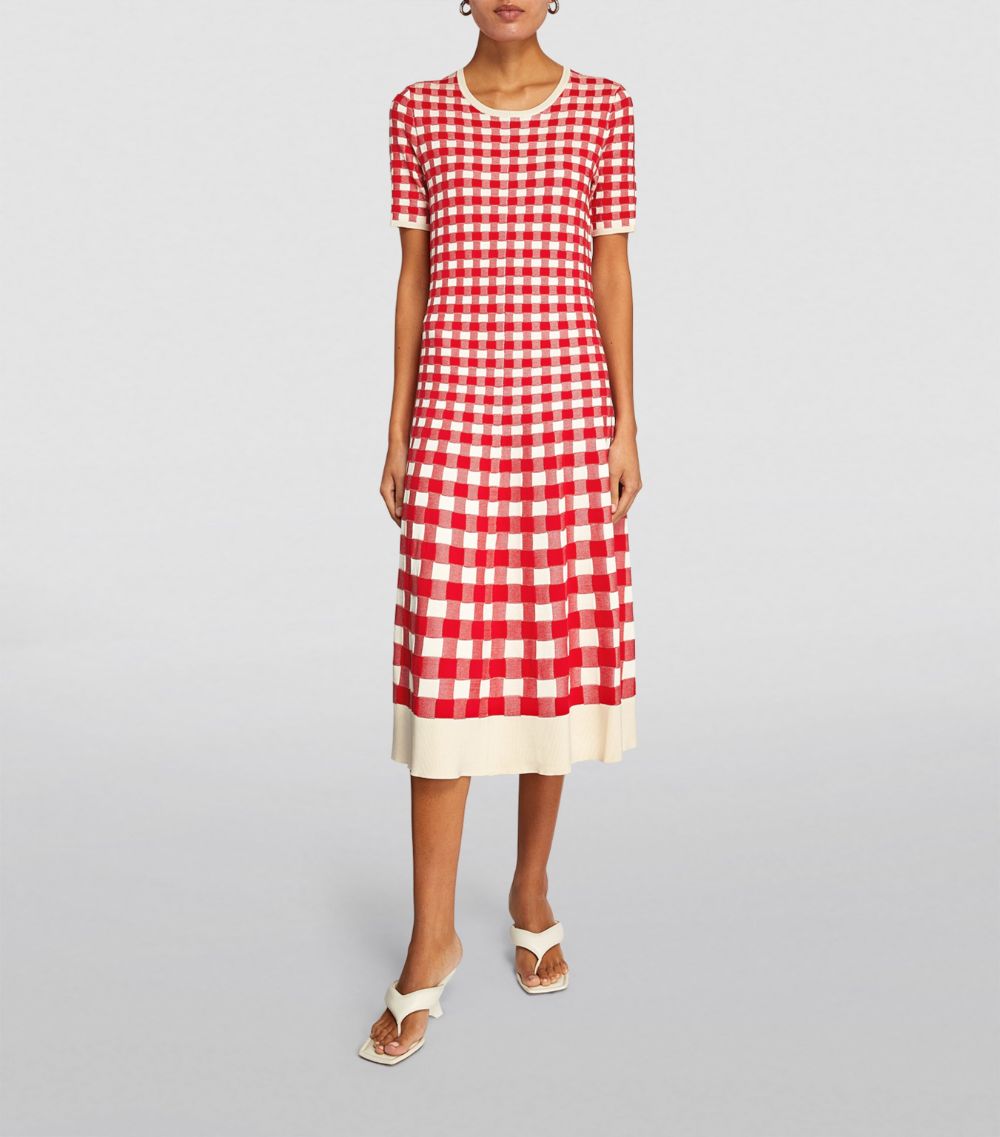 Joseph Joseph Vichy Jacquard Dress