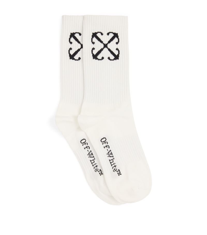 OFF-WHITE Off-White Arrows Mid-Calf Socks