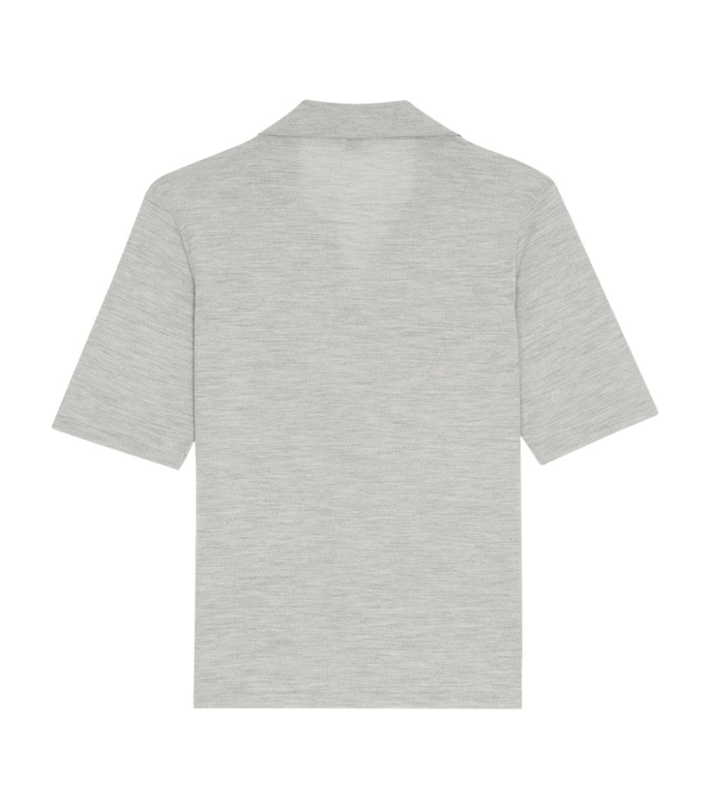 Saint Laurent Saint Laurent Wool Polo Shirt