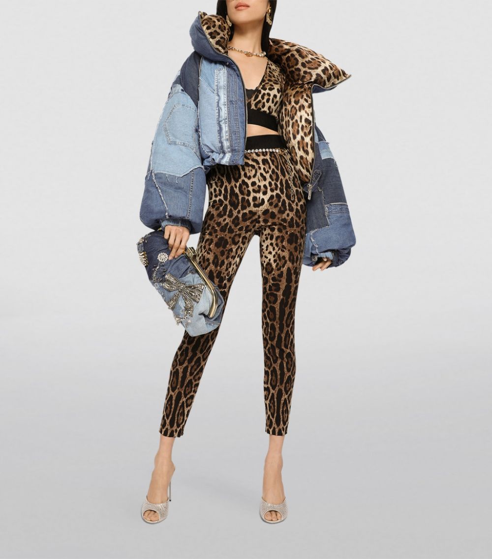 Dolce & Gabbana Dolce & Gabbana Leopard-Print Leggings