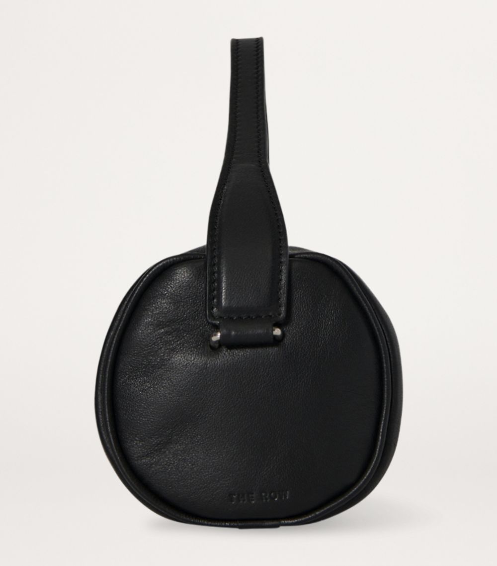 The Row The Row Round 90'S Leather Top-Handle Bag