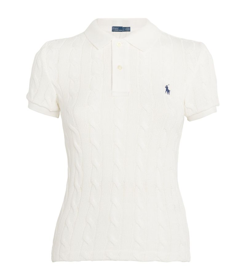 Polo Ralph Lauren Polo Ralph Lauren Cable-Knit Polo Shirt