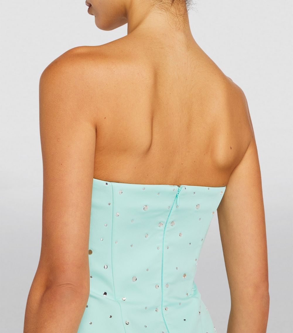 GIUSEPPE DI MORABITO Giuseppe Di Morabito Embellished Strapless Mini Dress