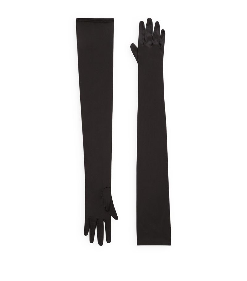 Dolce & Gabbana Dolce & Gabbana Kim Dolce & Gabbana Silk Long Gloves