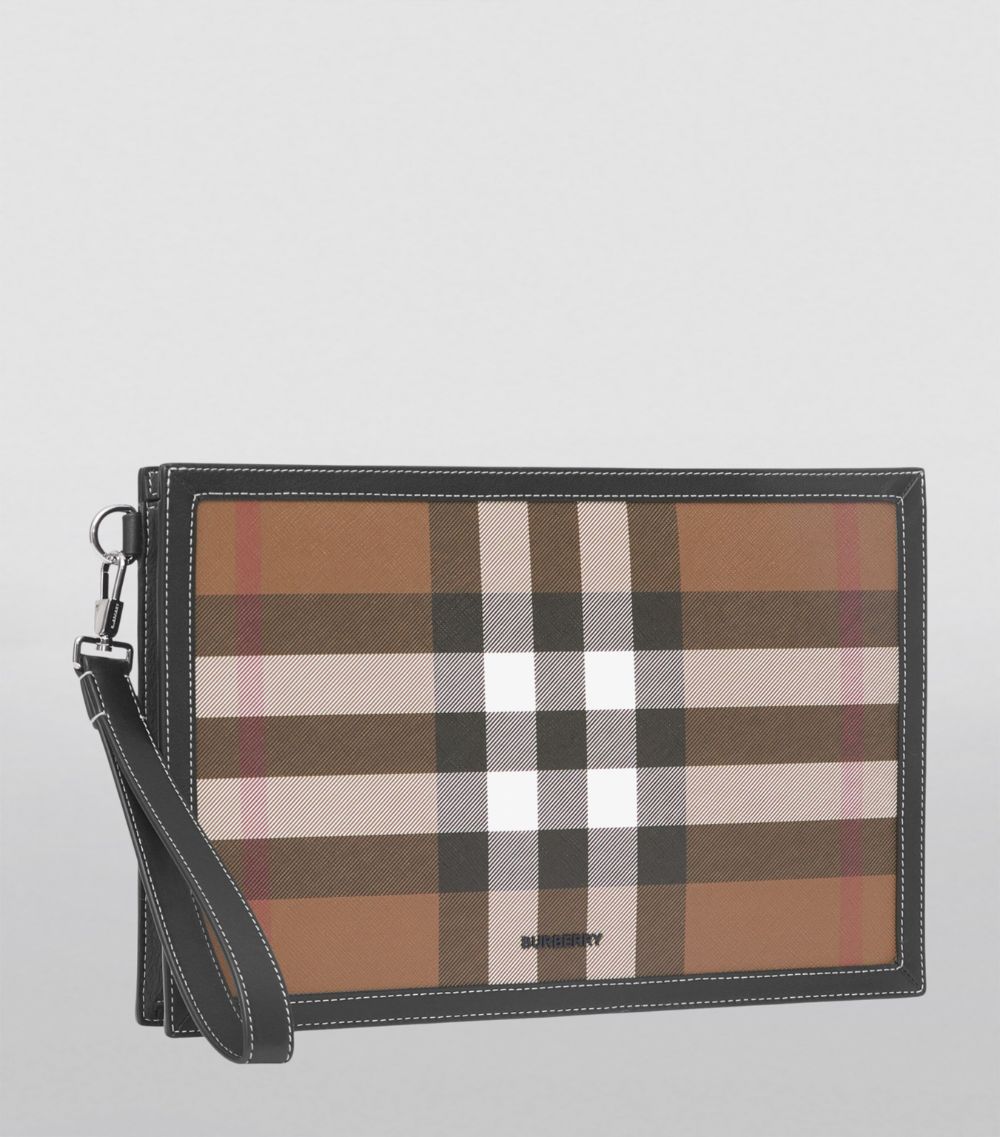 Burberry Burberry Check Zipped Pouch