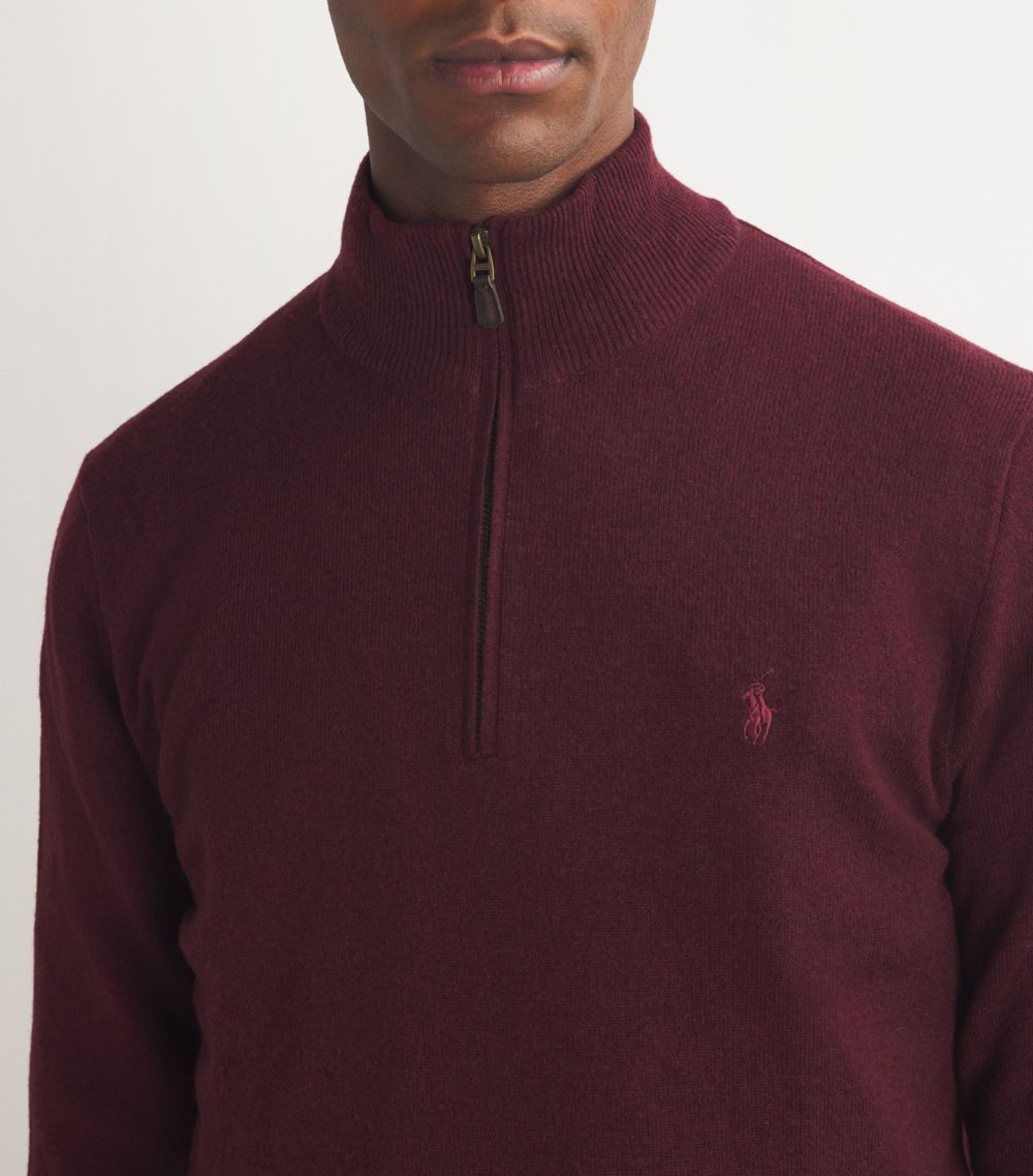 Polo Ralph Lauren Polo Ralph Lauren Wool Quarter-Zip Sweater