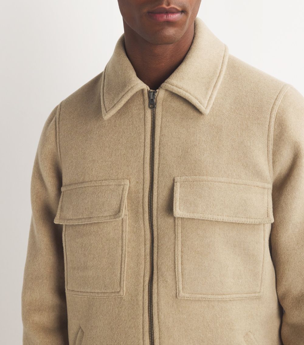  Samsoe Samsoe Wool-Mix Overshirt