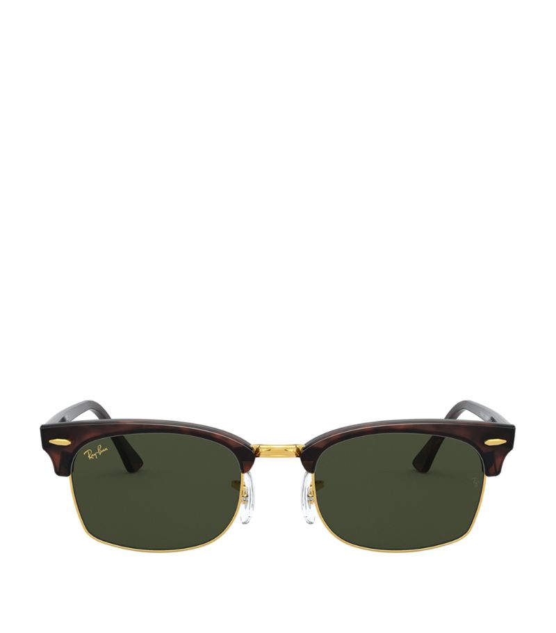 Ray-Ban Ray-Ban Tortoiseshell Clubmaster Square Sunglasses