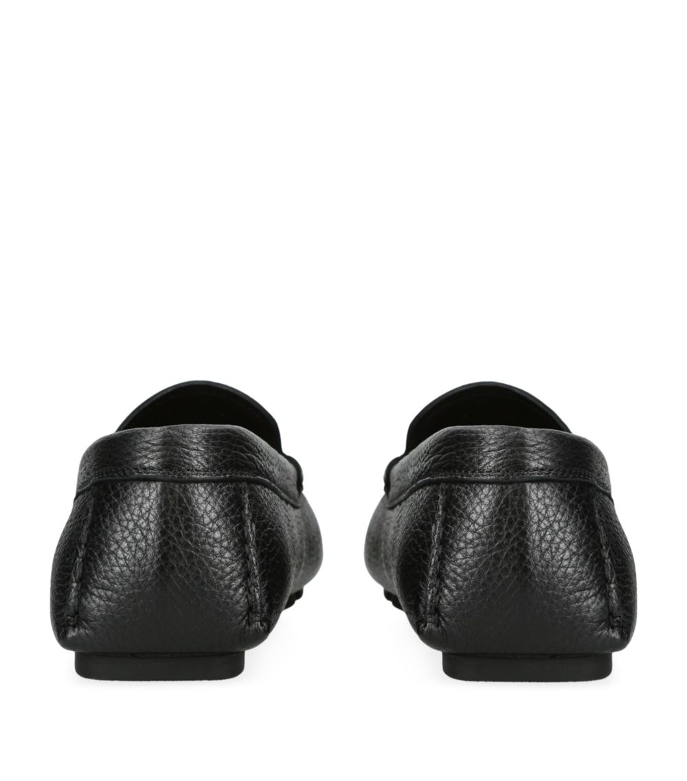 Dolce & Gabbana Dolce & Gabbana Leather Driver Loafers