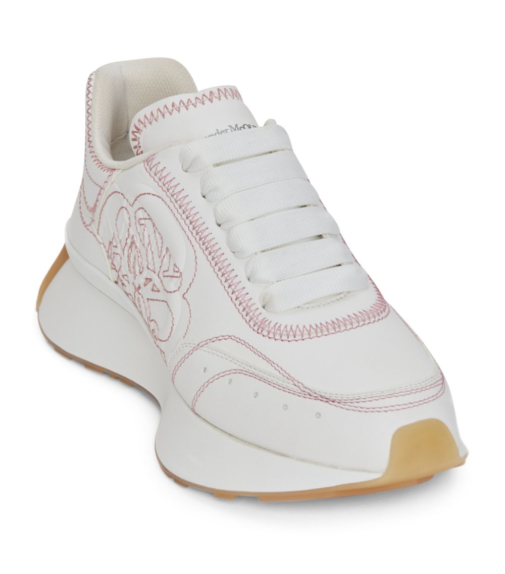 Alexander McQueen Alexander McQueen Leather Sprint Runner Sneakers