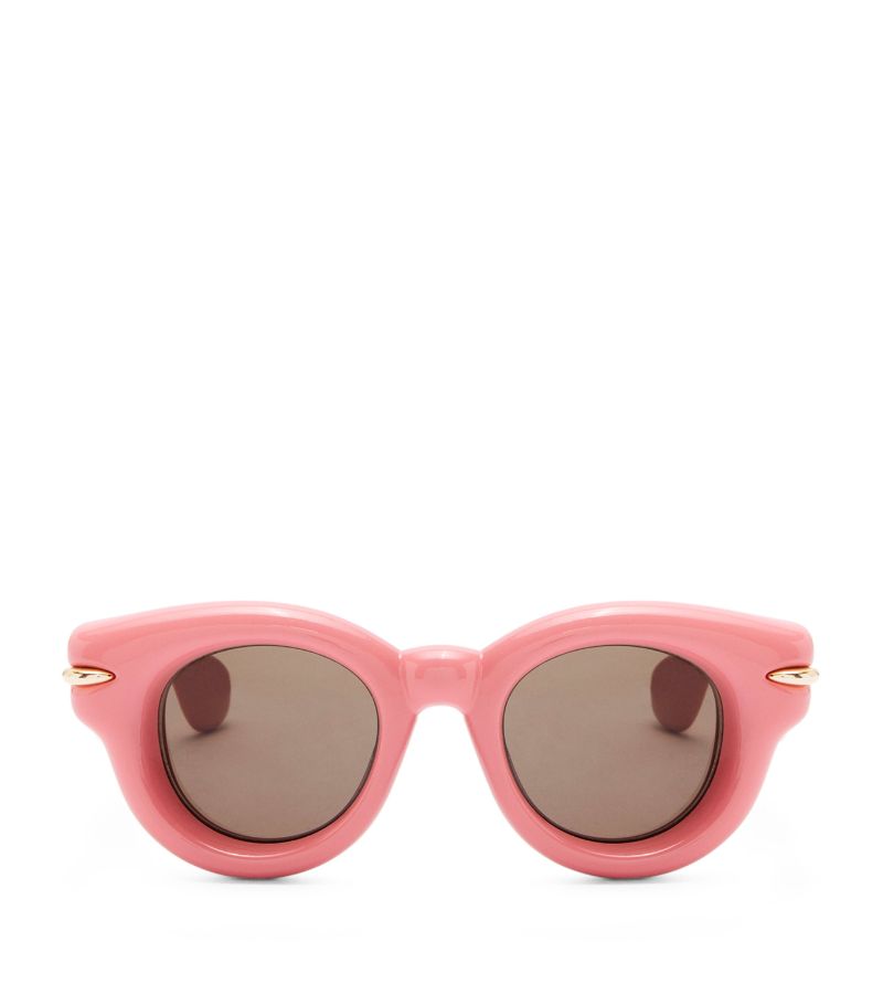  Loewe Eyewear Inflated Round Sunglasses