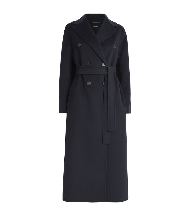 Max Mara Max Mara Virgin Wool Double-Breasted Coat