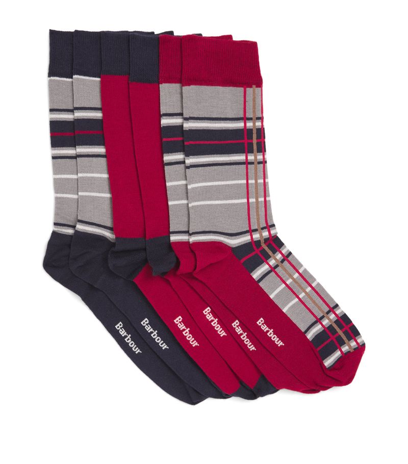 Barbour Barbour Tartan Sock Gift Box (Set Of 3)