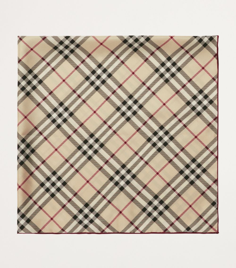 Burberry Burberry Silk Check Scarf