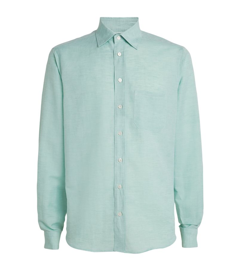 Sease Sease Linen-Cotton Long-Sleeve Shirt