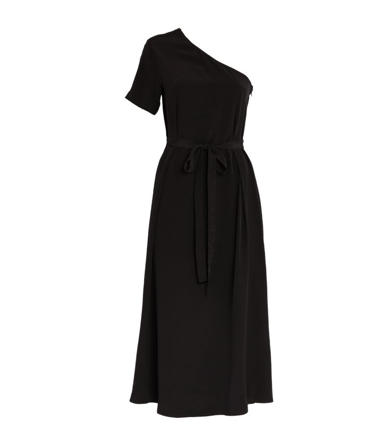  Claudie Pierlot One-Shoulder Midi Dress