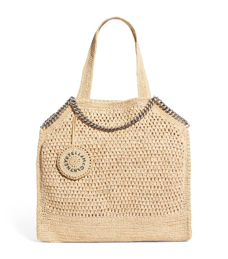 Stella McCartney Stella Mccartney Raffia Falabella Tote Bag