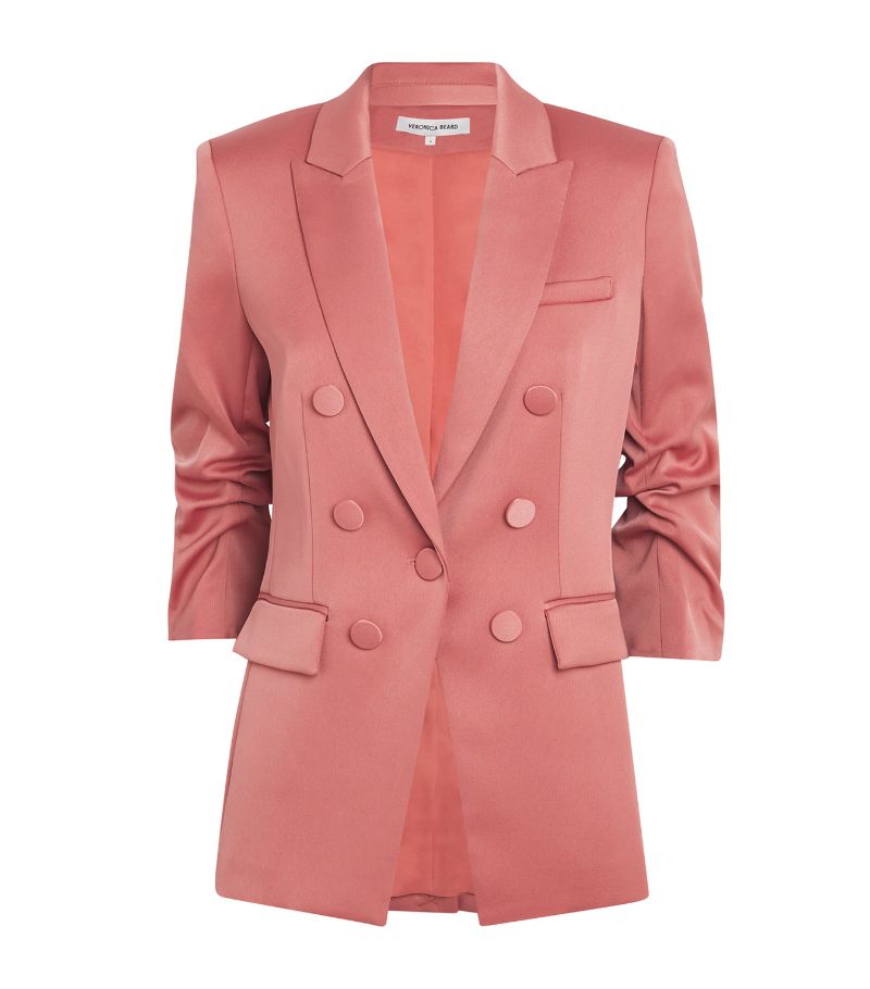 Veronica Beard Veronica Beard Satin Tomi Dickey Blazer