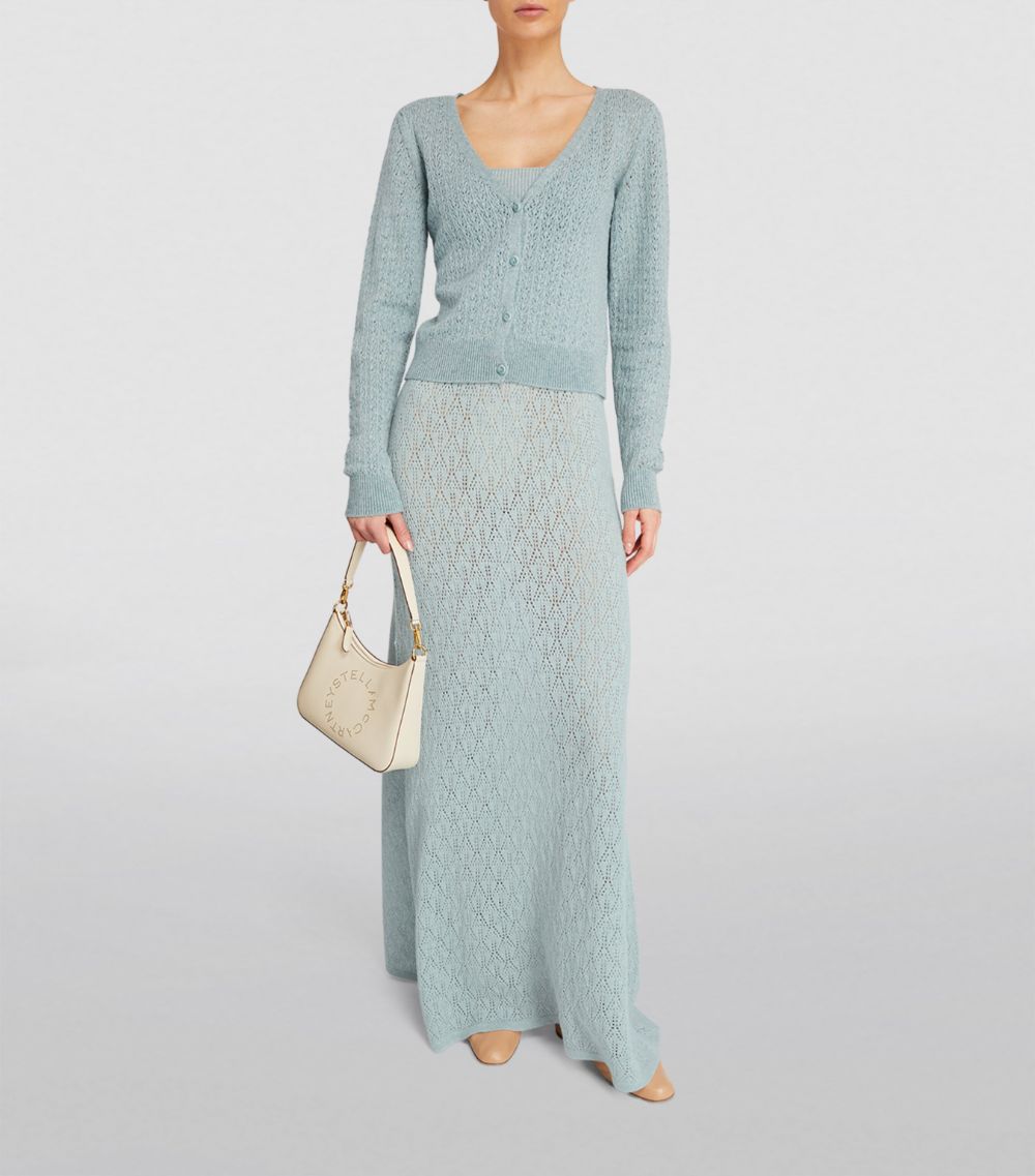 Barrie Barrie Cashmere-Lace Summer Dress