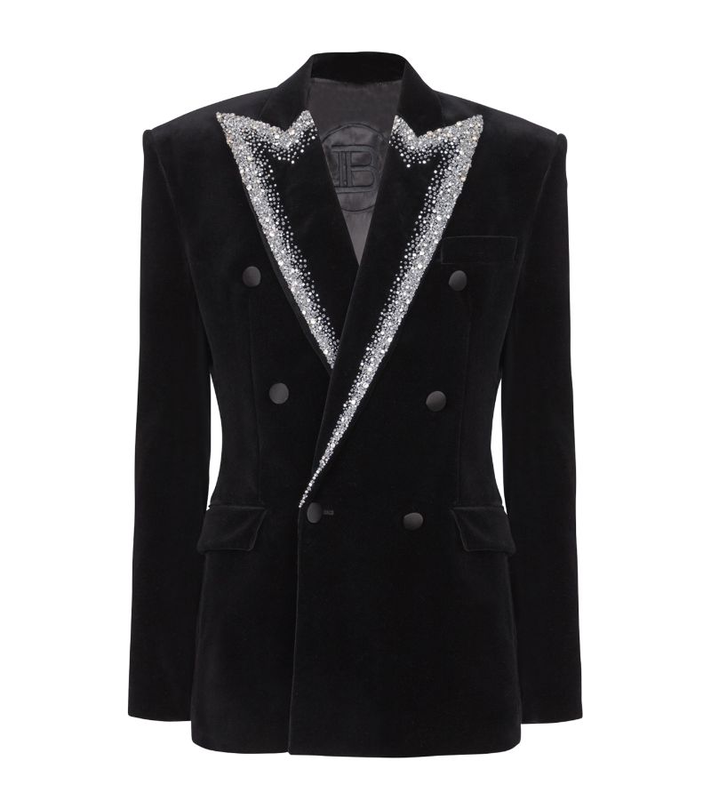 Balmain Balmain Velvet Embellished Dinner Jacket