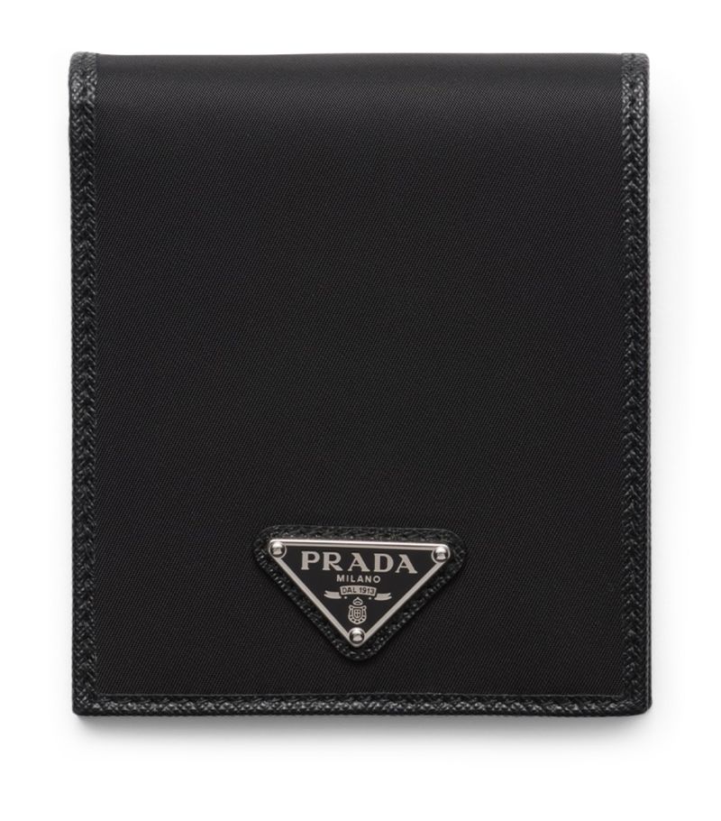 Prada Prada Re-Nylon Saffiano Wallet