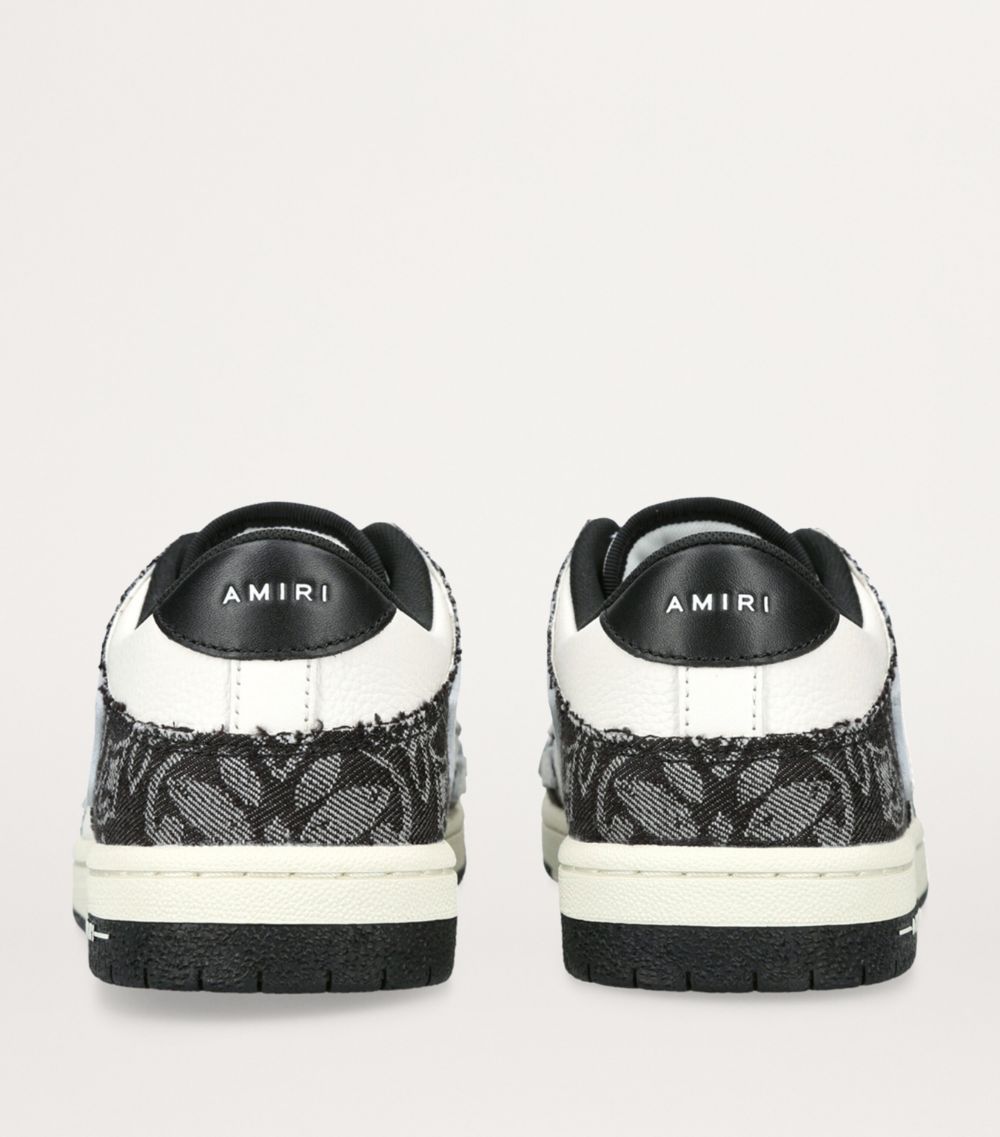 Amiri Amiri Leather Skel Low Sneakers